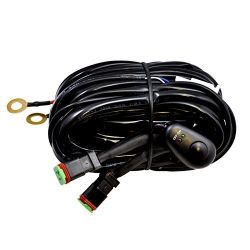 Faisceau électrique double - cable relais - pour rampes LED et barres LED