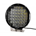 Phare LED - longue portée -Ultra puissant - 185W - 37 leds - 230mm