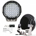 Phare LED - longue portée -Ultra puissant - 185W - 37 leds - 230mm