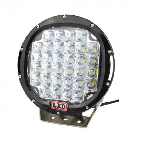 Phare LED - longue portée -Ultra puissant - 185W - 37 leds - 230mm