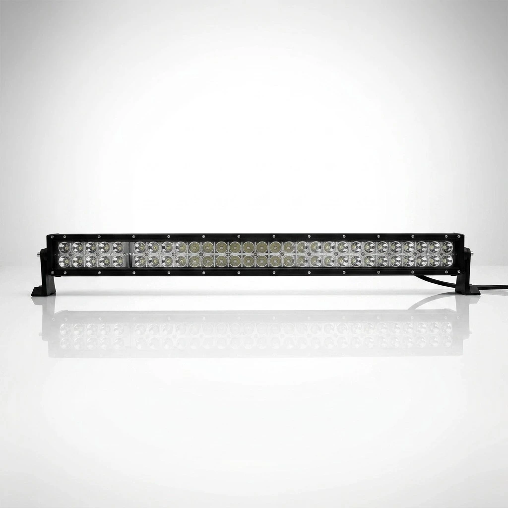 Rampe LED 4x4 BraveWAY 20 Pouces 60W - 4 Rangées, 6500K, 8000LM - Longue Portée Pour Camions, SUV, Tracteurs - 8
