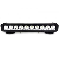 Barre LED RALLYE PRO 100W 10 modules de 10W - 450mm