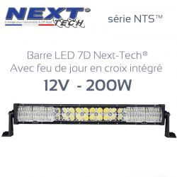 Barre LED 4x4 7D 12v 200W - 550mm - série NTS™