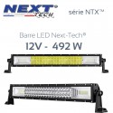 Barre LED automobile et 4x4 12v 492W - 870mm - série NTX™