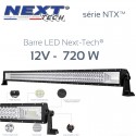 Barre LED automobile et 4x4 12v 720W - 1250mm - série NTX™