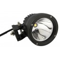 Feu LED longue portée - 25W - rond - 4x4 - 120mm