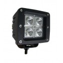 Phare LED moto - Feu Led moto - 20W - 82mm - Carré