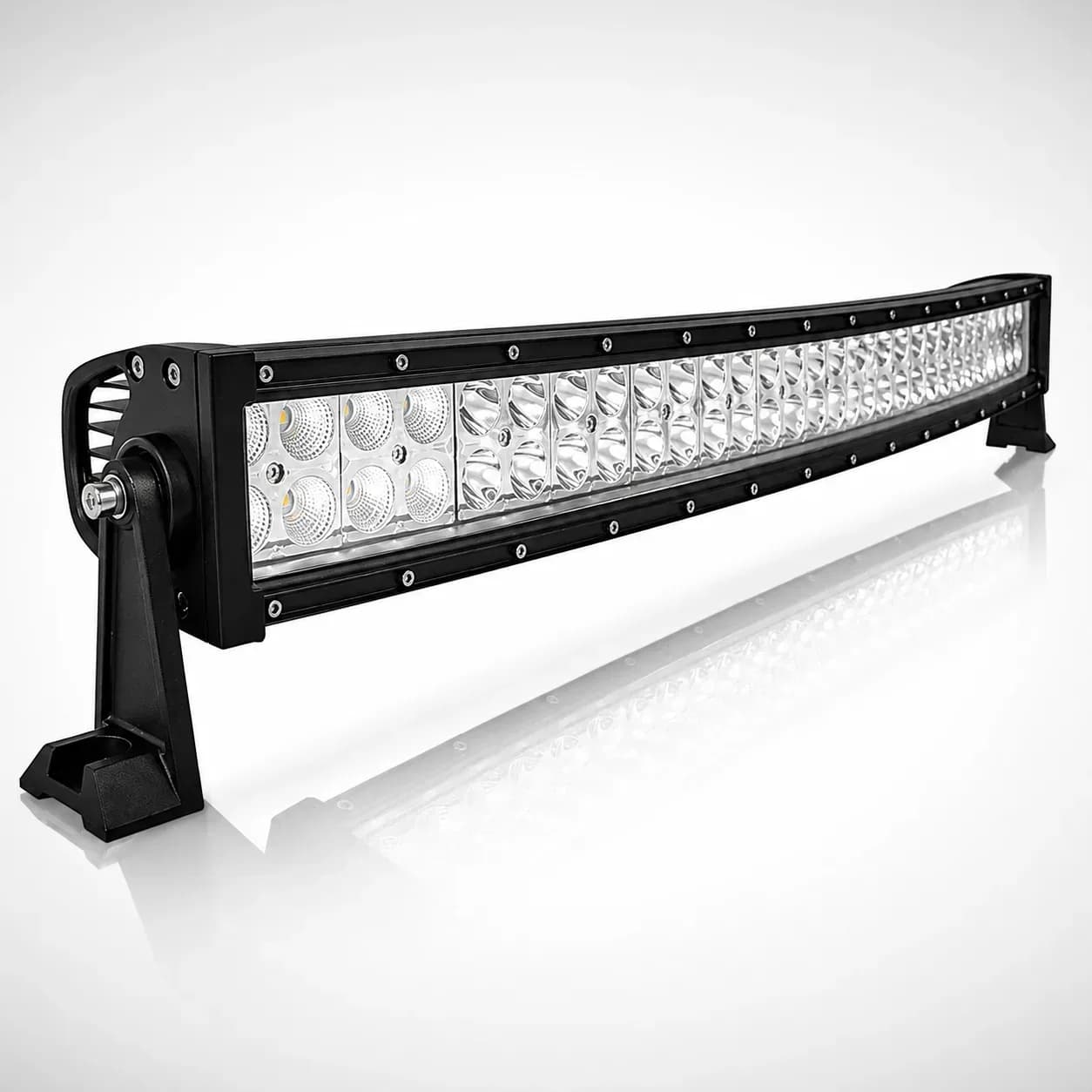 Barre LED 180w 80cm incurvée pour camions 13000 lumens