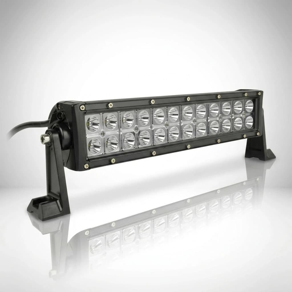 Barre LED 72W 345mm droite double rangée off-road