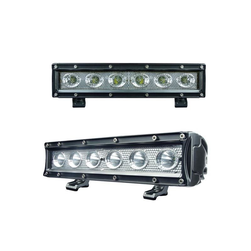 Barre LED Dakar 30W 270mm droite simple rangée